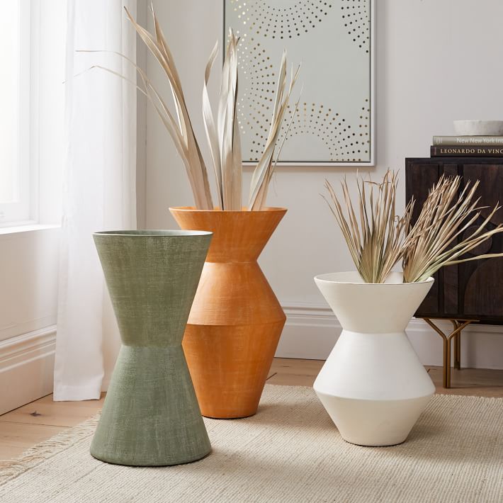 Thom Textured Floor Vase